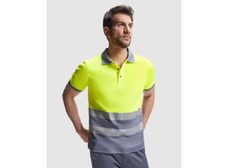 AV ATRIO POLO SHIRT S/S FLUOR YELLOW