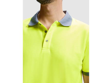 AV ATRIO POLO SHIRT S/S FLUOR YELLOW