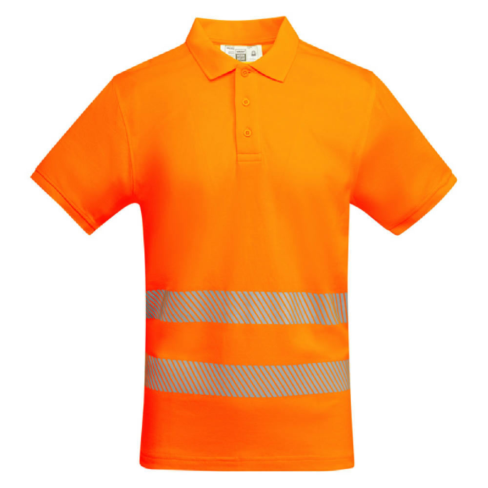 AV ATRIO POLO SHIRT S/S FLUOR ORANGE