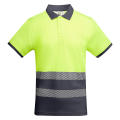 AV ATRIO POLO SHIRT S/S LEAD/FLUOR YELLOW