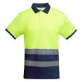 AV ATRIO POLO SHIRT S/S NAVY BLUE/FLUOR YELLOW