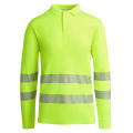 AV ATRIO LONG SLEEVE POLO SHIRT S/S FLUOR YELLOW