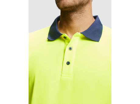 AV ATRIO LONG SLEEVE POLO SHIRT S/S FLUOR YELLOW