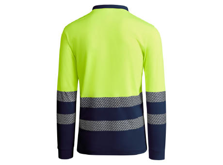 AV ATRIO LONG SLEEVE POLO SHIRT S/S FLUOR YELLOW