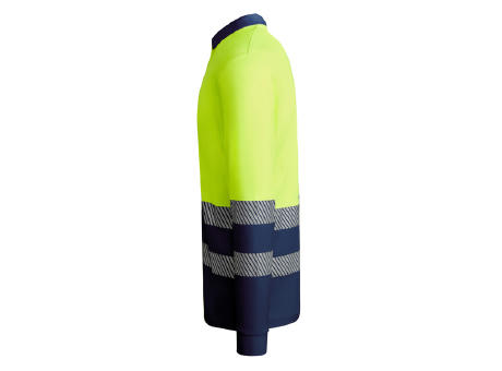 AV ATRIO LONG SLEEVE POLO SHIRT S/S FLUOR YELLOW