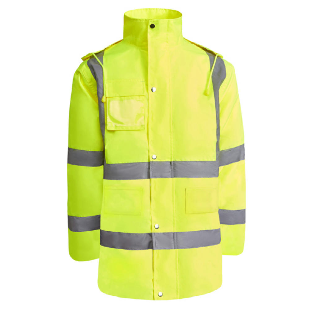 AV MERAK PARKA S/S FLUOR YELLOW