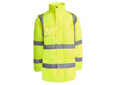 AV MERAK PARKA S/S FLUOR YELLOW