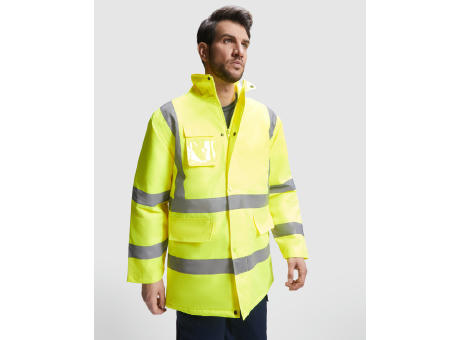 AV MERAK PARKA S/S FLUOR YELLOW