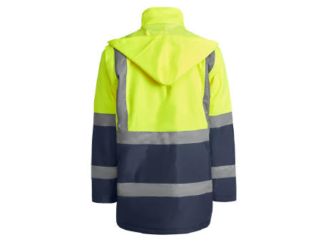 AV MERAK PARKA S/M FLUOR YELLOW