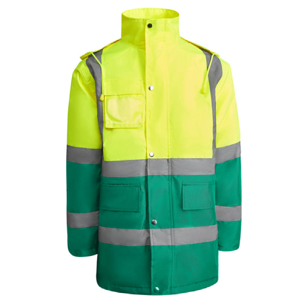 AV MERAK PARKA S/XXL GARDEN GREEN/FLUOR YELLOW