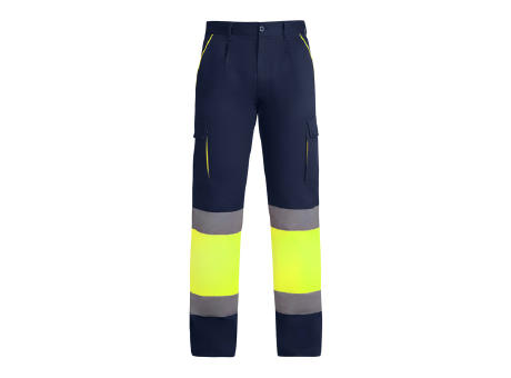 AV ENIX WINTER PANTS S/48 NAVY BLUE/FLUOR YELLOW