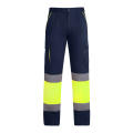 AV ENIX WINTER PANTS S/38 NAVY BLUE/FLUOR YELLOW