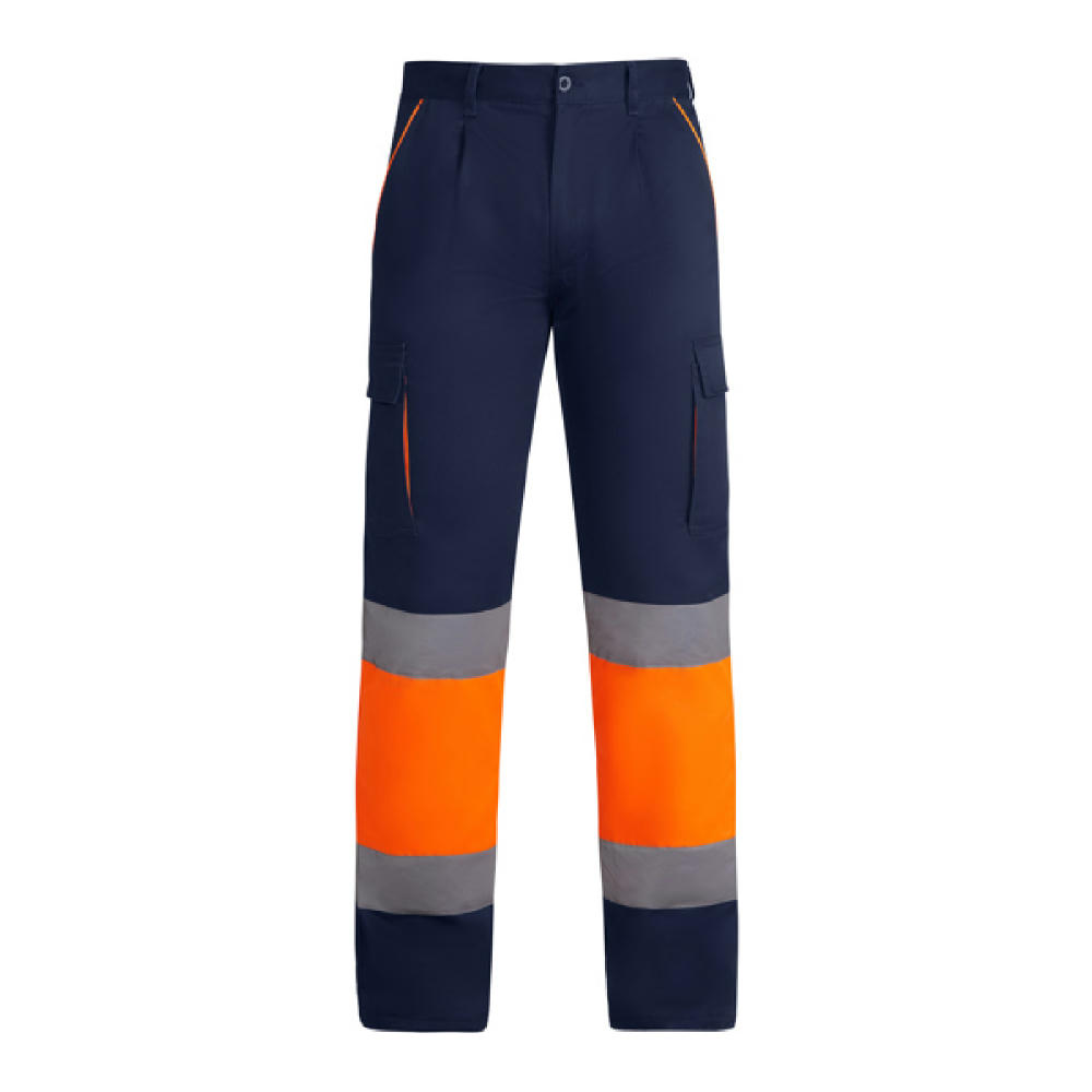 AV ENIX WINTER PANTS S/56 NAVY BLUE/FLUOR ORANGE