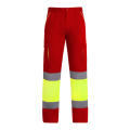 HV ENIX WINTER PANTS S/38 JOB RED/FLUOR YELLOW