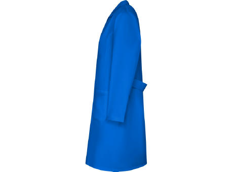 VACCINE WOMAN LABCOAT S/XS ROYAL BLUE