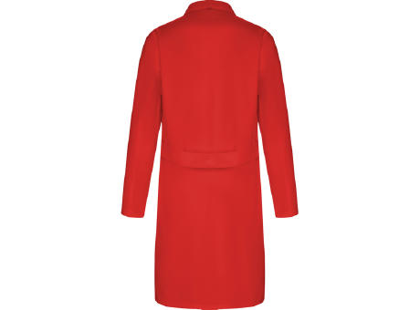 VACCINE WOMAN LABCOAT S/XS RED