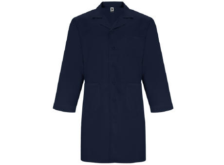 VACCINE LABCOAT S/S NAVY BLUE