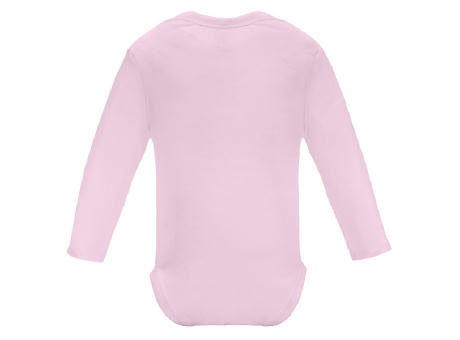 HONEY LONG SLEEVE BODY S/9 MONTHS LIGHT PINK