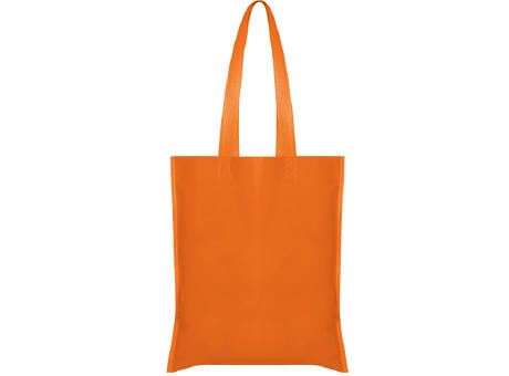 CREST NON WOVEN BAG 36X40 ORANGE