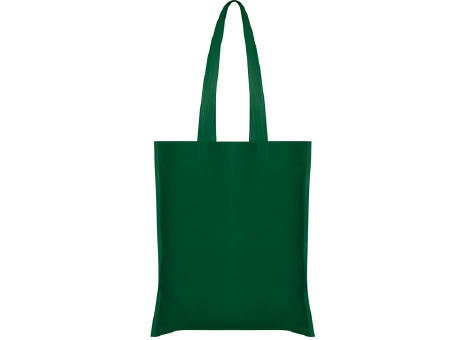 CREST NON WOVEN BAG 36X40 BOTTLE GREEN