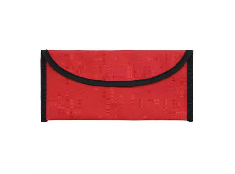 GARZA TRAVEL DOCUMENT HOLDER RED