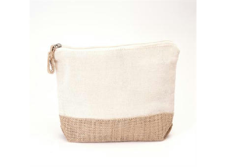 SIERRA COTTON/JUTE BEATY BAG GREIGE