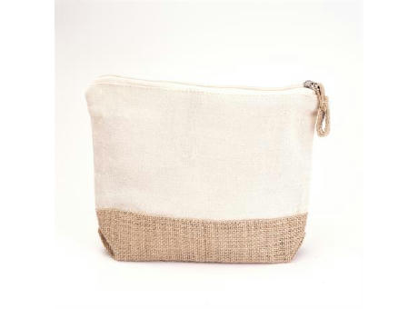 SIERRA COTTON/JUTE BEATY BAG GREIGE