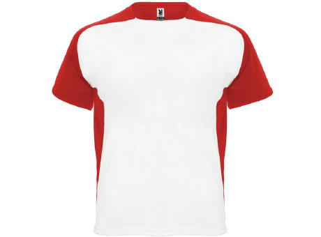 BUGATTI T-SHIRT S/S WHITE/RED