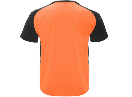 BUGATTI T-SHIRT S/S FLUOR ORANGE/BLACK