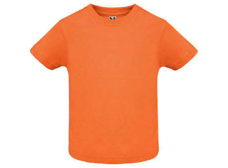 T-SHIRT BABY S/6 MESES ORANGE