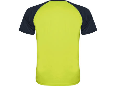 T-SHIRT INDIANAPOLIS S/S FLUOR GELB/NAVYBLAU