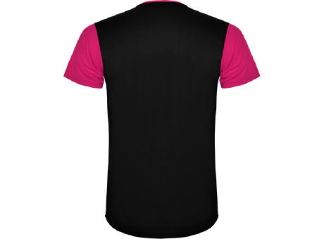 T-SHIRT DETROIT S/S FUCHSIA/SCHWARZ