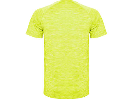 T-SHIRT AUSTIN S/S FLUOR GELB MELIERT