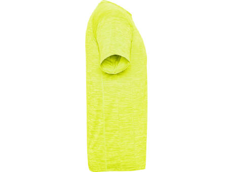 T-SHIRT AUSTIN S/S FLUOR GELB MELIERT