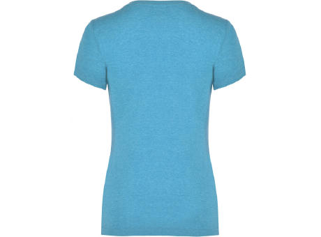 FOX WOMAN T-SHIRT S/S HEATHER TURQUOISE