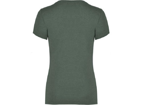 FOX WOMAN T-SHIRT S/S HEATHER BOTTLE GREEN