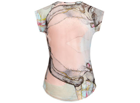 JADA T-SHIRT S/M ABSTRACT PRINT