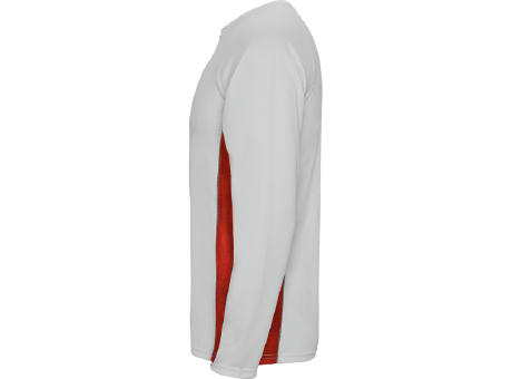 SHANGHAI LONG SLEEVE T-SHIRT S/S WHITE/RED