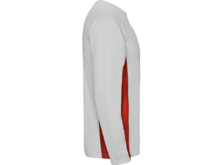 SHANGHAI LONG SLEEVE T-SHIRT S/S WHITE/RED