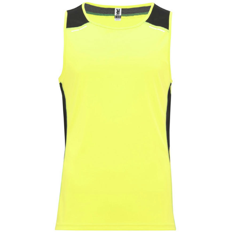 MISANO T-SHIRT S/L FLUOR YELLOW/BLACK