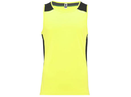 MISANO T-SHIRT S/L FLUOR YELLOW/BLACK