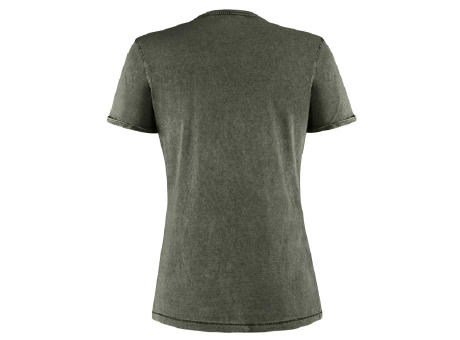 HUSKY WOMAN T-SHIRT S/S DARK MILITARY-GREEN