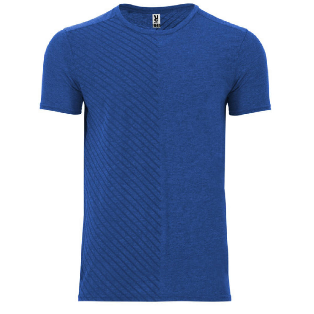 BAKU T-SHIRT S/S HEATHER ROYAL BLUE