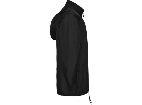 REGENJACKE ISLAND S/S SCHWARZ