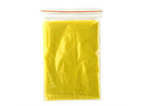 SHAKA PONCHO S/ADULT ONE SIZE YELLOW