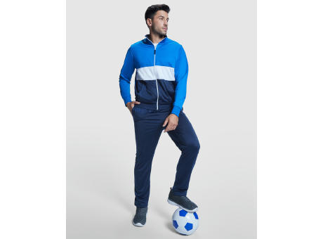 TRAININGSANZUG ATHENAS S/XXL ROYAL/NAVYBLAU