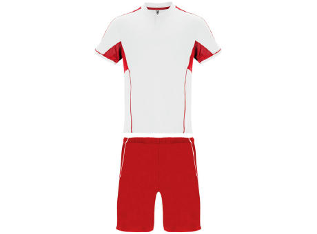 BOCA SPORT SET S/S WHITE/RED