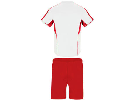 BOCA SPORT SET S/S WHITE/RED