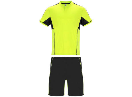 BOCA SPORT SET S/S FLUOR YELLOW/BLACK