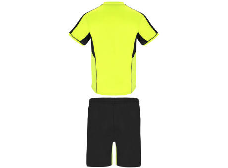 BOCA SPORT SET S/S FLUOR YELLOW/BLACK